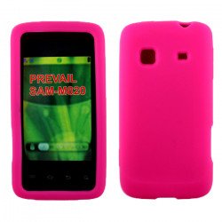 Samsung Galaxy Prevail / M820 Silicone Skin Case (Pink)